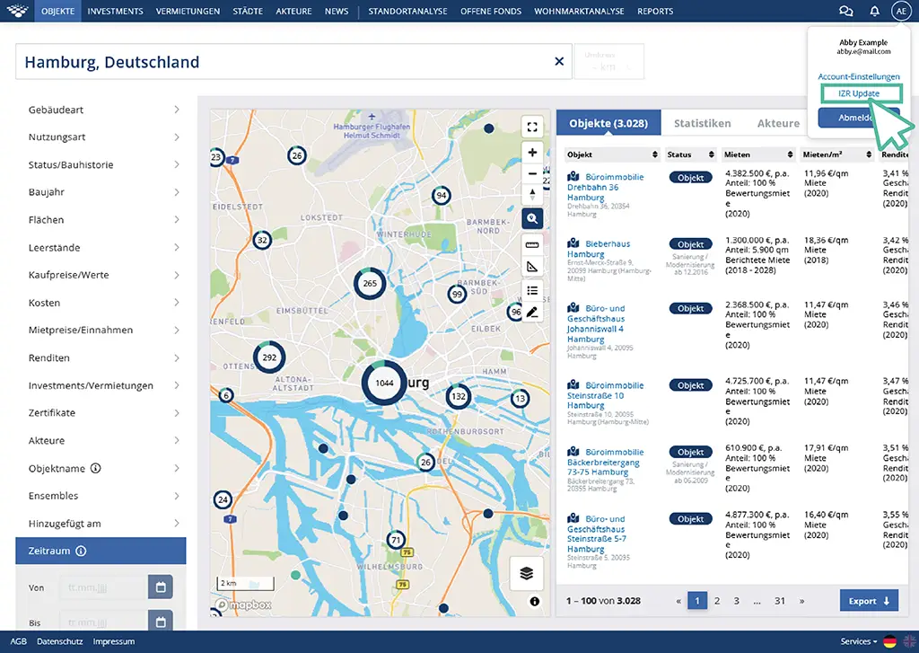 Screenshot Blog IZR Update 2 neu
